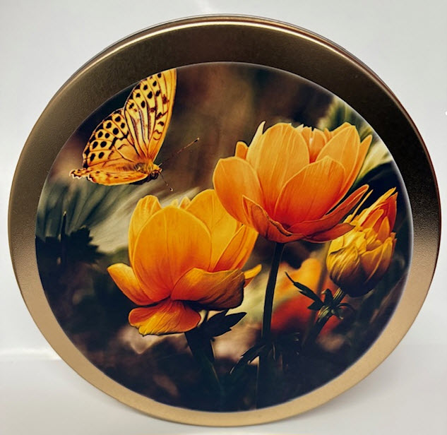 Flower with butterfly Cake Tin